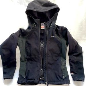 Spyder Ski Jacket- ladies small w/ powder skirt